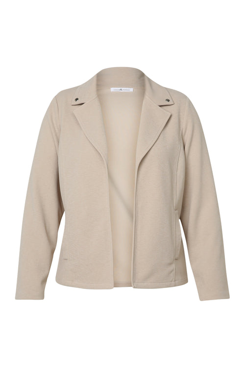 Einfarbige Bikerjacke-Paprika-10