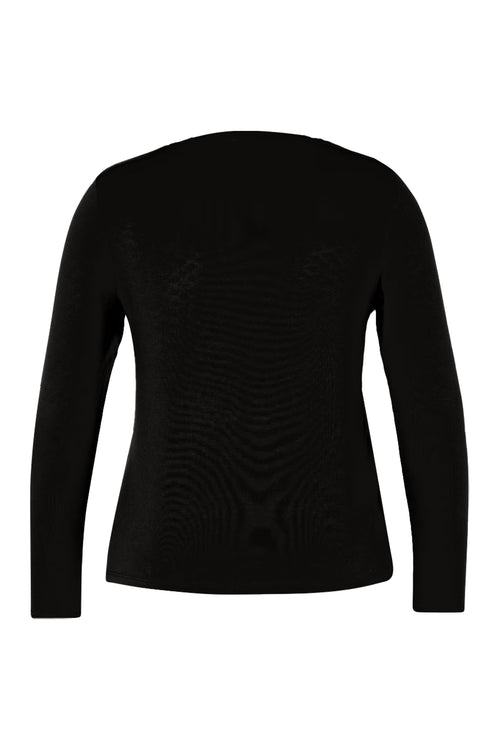 Unifarbenes Viskose-T-Shirt-Paprika-12