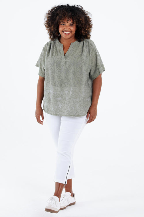 Ein einfarbiges Bluse-Paprika-7