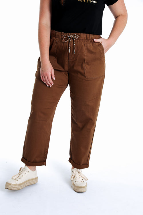 Einfarbige Baumwoll-Chino-Paprika-2