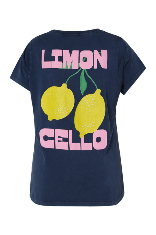 T-shirt aus Baumwolle mit Zitronenprint-Paprika-11