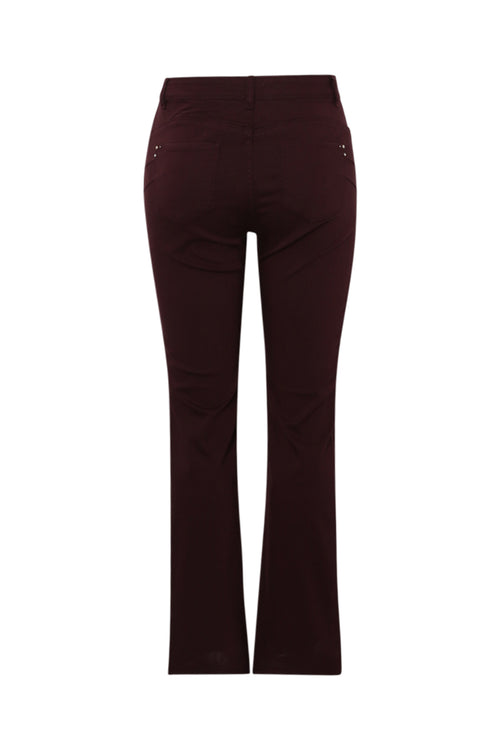 Gerade Hose Mia L 32-Paprika-8