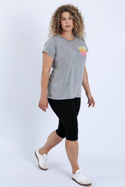 Legging aus einfarbigem Baumwollstoff-Paprika-8