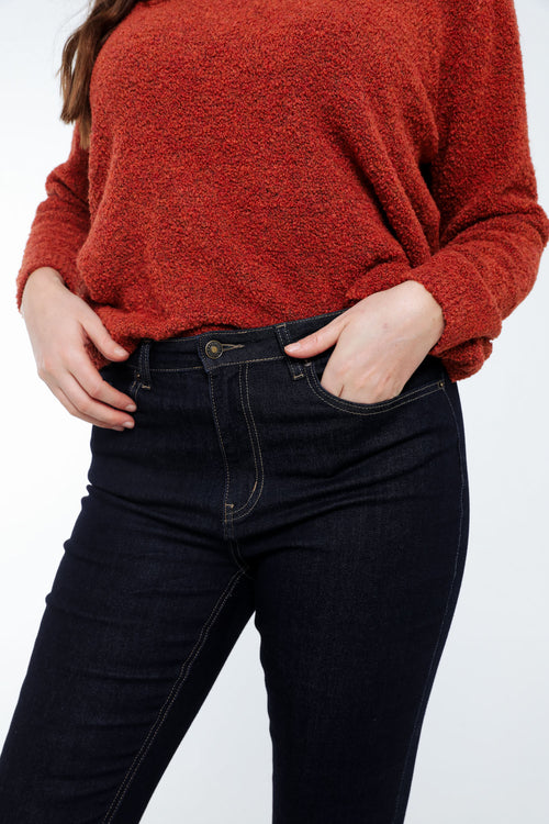 7/8-Jeans in Slim-Fit-Passform „Louise“-Paprika-3