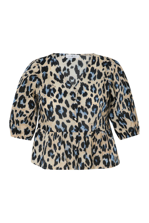 Bluse mit Tiermuster-Paprika-10