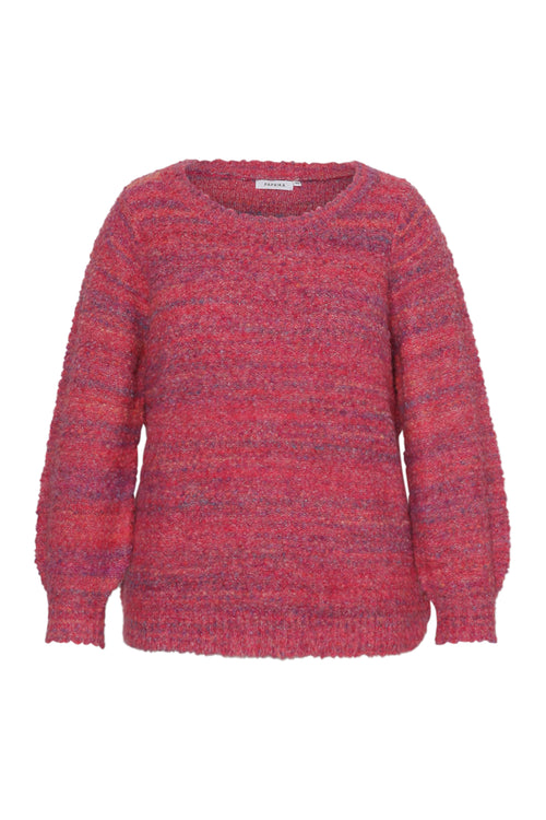 Pullover aus Bouclé-Strick-Paprika-7