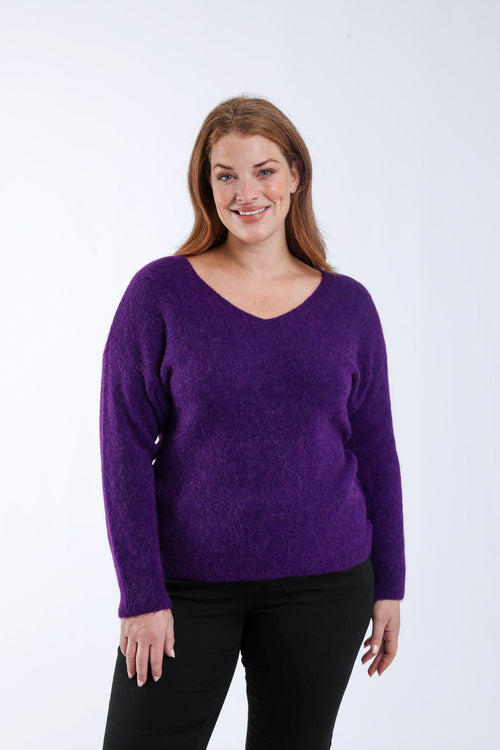 Uni-Pullover aus Alpaka-Paprika-1