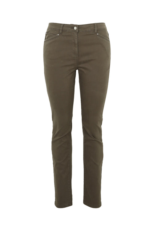 Slim-Fit-Hose „Louise“ L32 mit Strass-Paprika-10