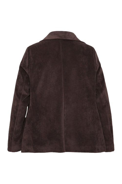 Blazer en velours-Paprika-9