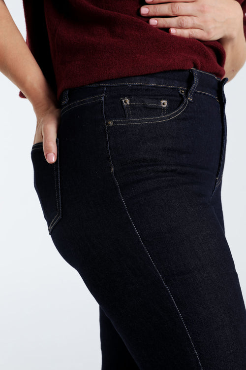 Slim-Fit-Jeans „Louise“ L32 mit 5 Taschen-Paprika-4