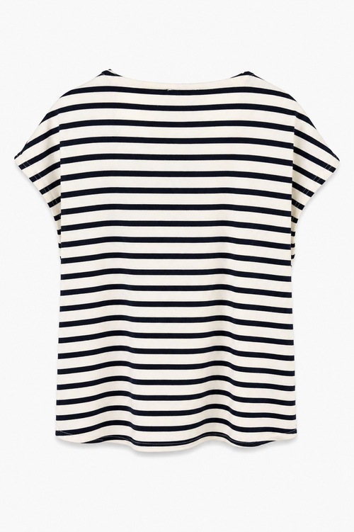 T-shirt marinière-Paprika-2
