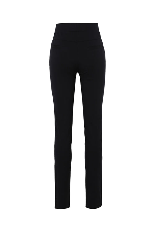 Unifarbene Slim-Fit-7/8-Milanoleggings aus Viskose-Paprika-11