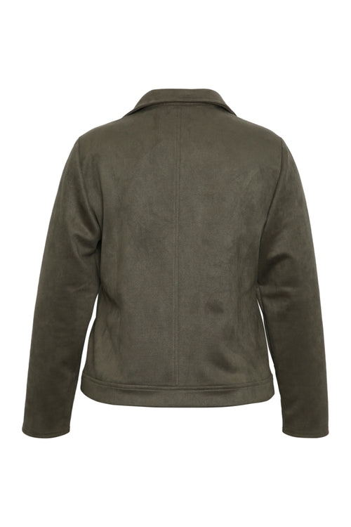 Wildlederimitat Bikerjacke-Paprika-8