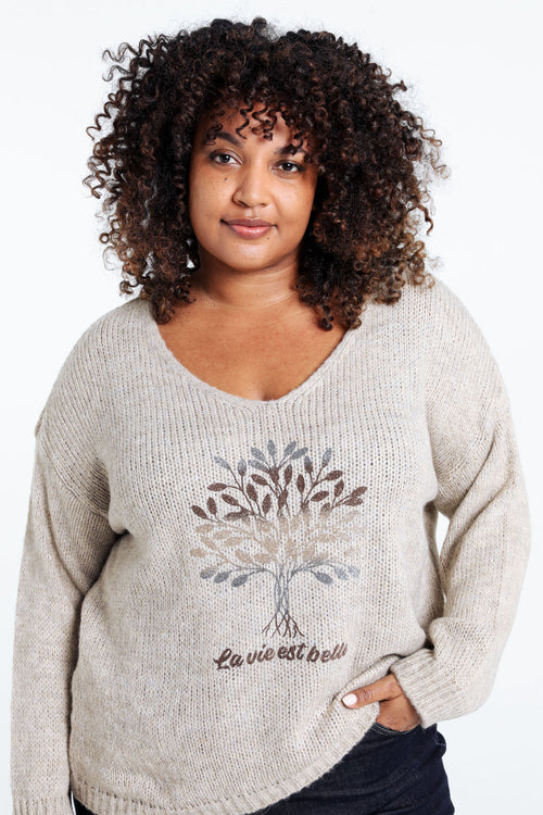 Pullover mit Baum-des-Lebens-Print-Paprika-3