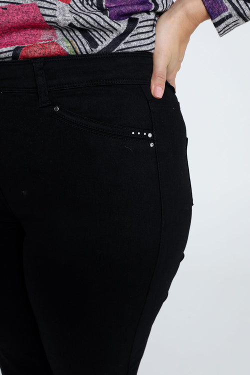 Pantalon slim Louise L32-Paprika-3