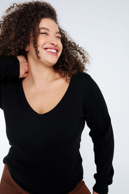 Schlichter Pullover-Paprika-5