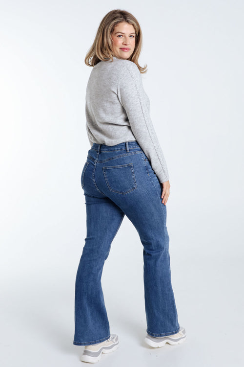 Bootcut-Jeans „Lara“ L34-Paprika-2