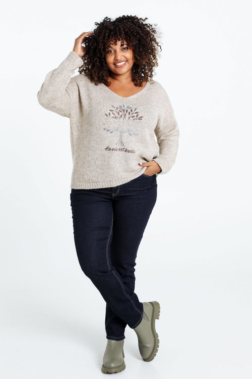 Pullover mit Baum-des-Lebens-Print-Paprika-9