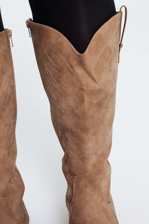 Bestickte Cowboystiefel-Paprika-9