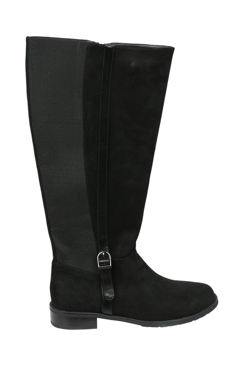 Reitstiefel aus Wildleder-Paprika-5