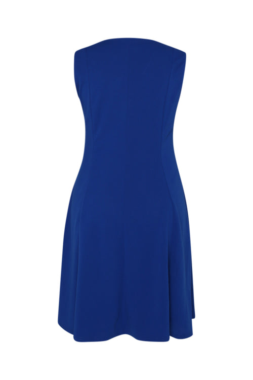Einfarbiges Skaterkleid-Paprika-2