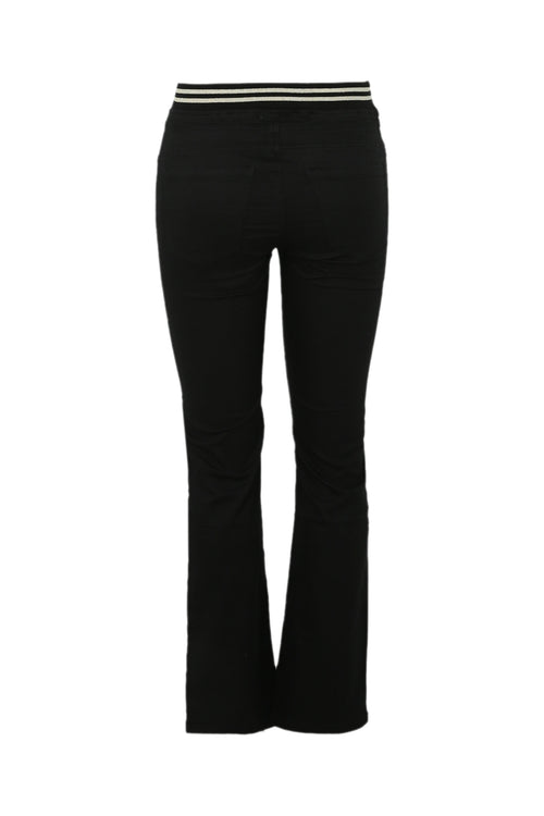 Gerade geschnittene, unifarbene Jeggings „Mia“ L32 mit Mesh-Sportgürtel-Paprika-11