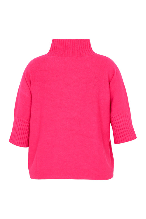Pull uni en viscose-Paprika-12