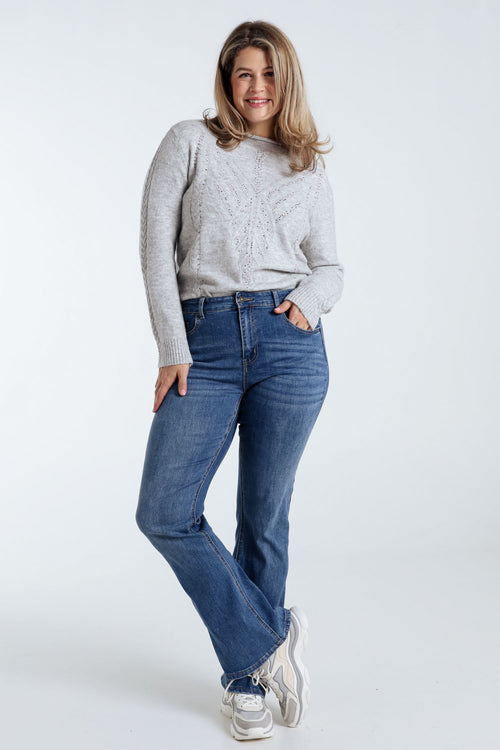 Bootcut-Jeans „Lara“ L34-Paprika-9