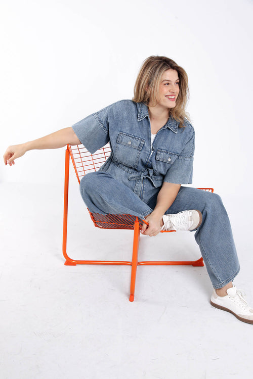 Veste en jeans-Paprika-8