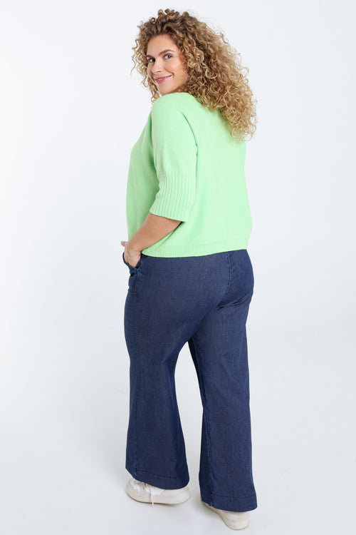 Pull uni col bateau-Paprika-2