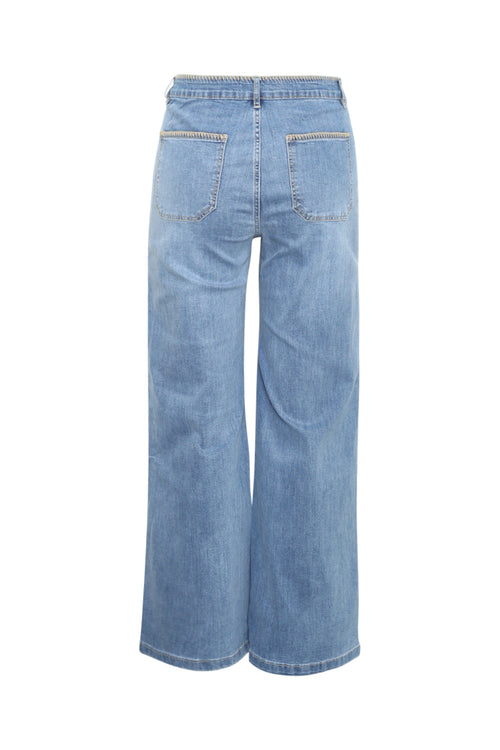 Jeans Elodie mit Taschen und Stickerei-Detail-Paprika-2