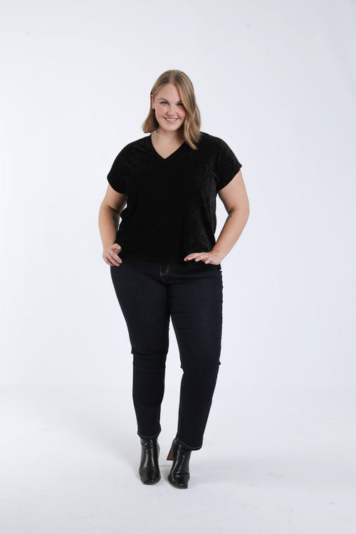 T-Shirt aus Samt-Paprika-7