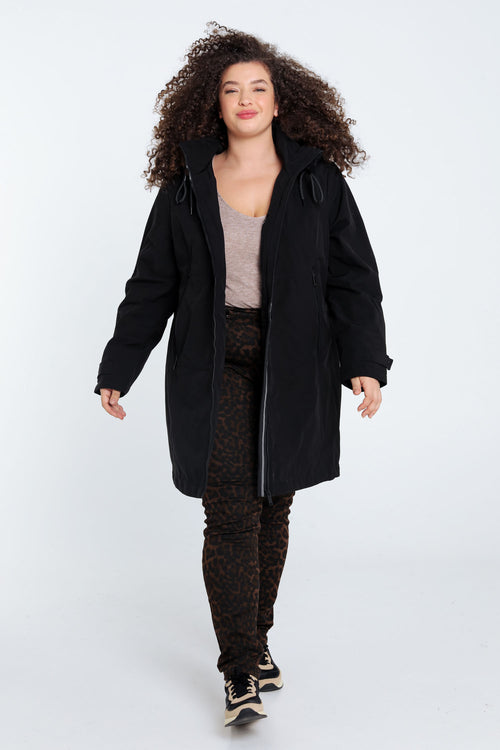 Parka mit abnehmbare Kapuze-Paprika-7