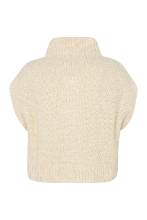 Gilet sans manches uni-Paprika-11