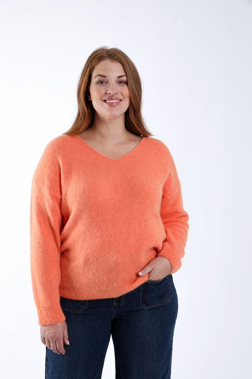 Uni-Pullover aus Alpaka-Paprika-5