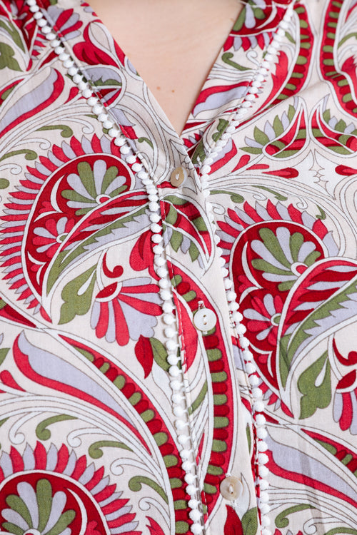 Bluse mit Paisleymuster-Paprika-4