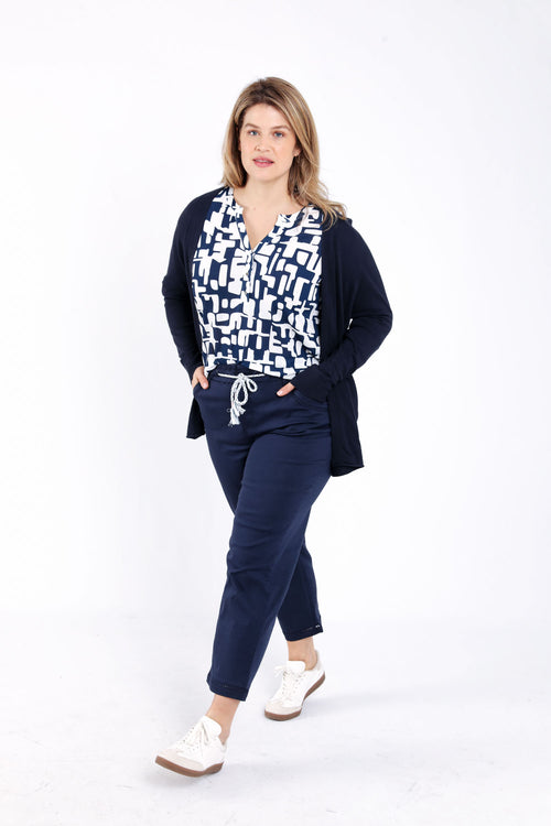 Grafisch bedrucktes T-Shirt-Paprika-8