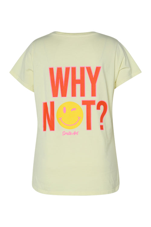 T-shirt aus Baumwolle mit Smile-Print-Paprika-11