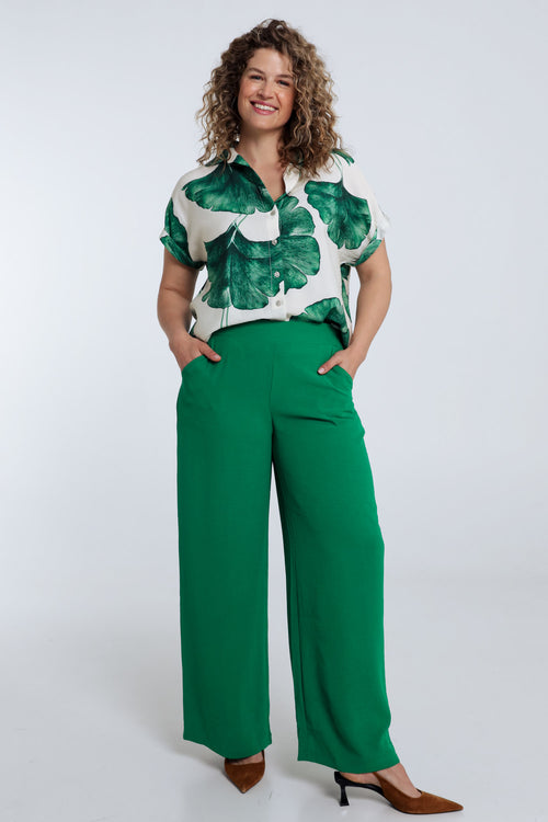 Bluse mit Blattdruck-Paprika-8