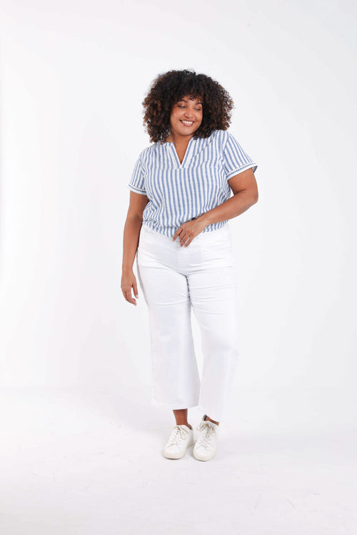 Jegging large Lolly 7/8 uni-Paprika-8