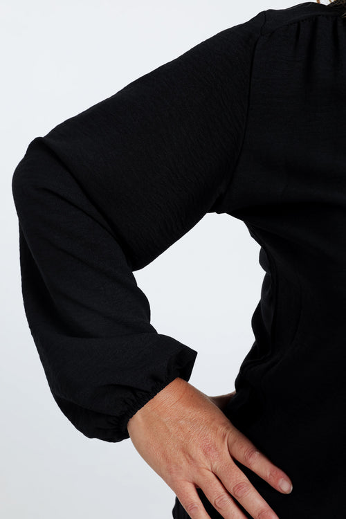 Unifarbenes T-Shirt mit Lurex und Schmuckbesatz-Paprika-4