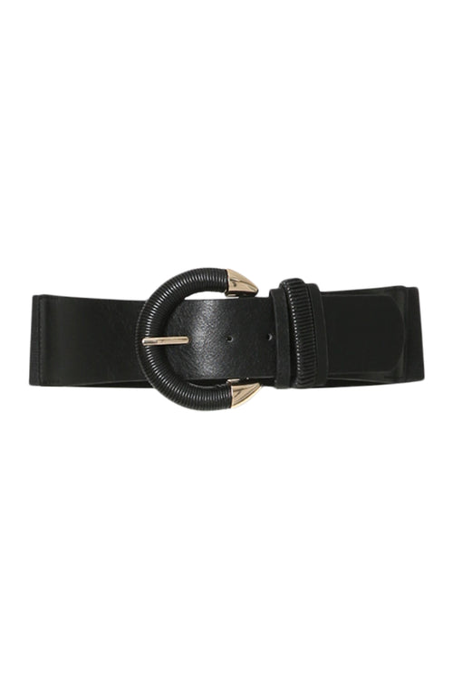 Ceinture élastiquée unie 57 cm-Paprika-3