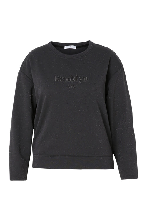 Glitzerndes Sweatshirt -Paprika-10