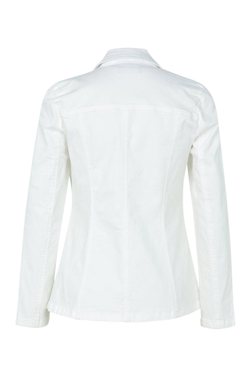 Blazer en coton-Paprika-10