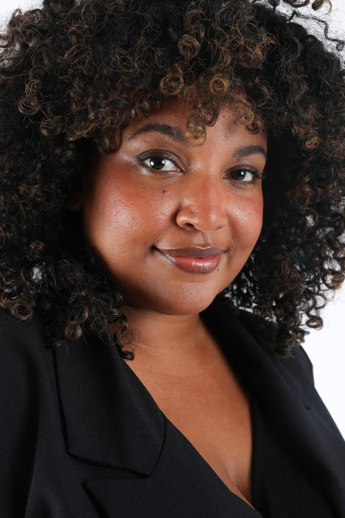 Locker geschnittener einfarbiger Blazer-Paprika-4