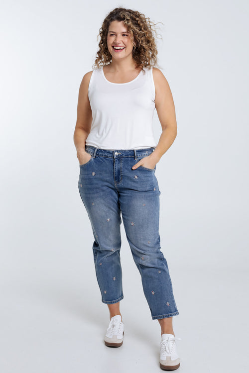 Débardeur uni en viscose-Paprika-4