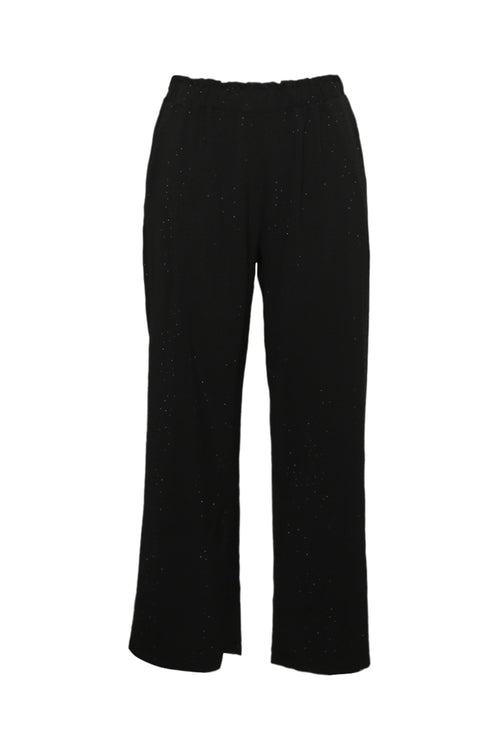 Pantalon large uni avec strass ton sur ton-Paprika-1