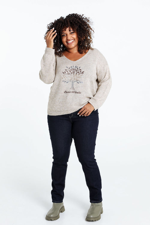 Pullover mit Baum-des-Lebens-Print-Paprika-7