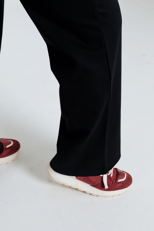 Unifarbene Milano-Hose aus Viskose-Paprika-6
