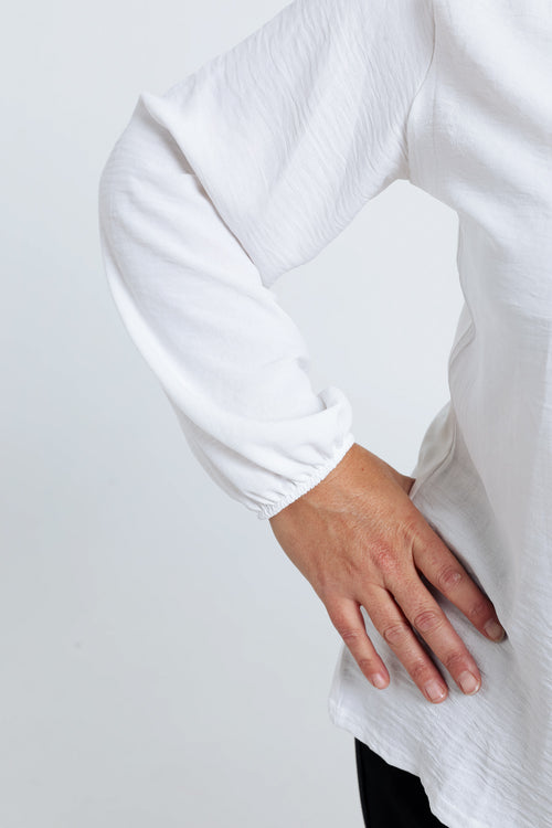 Unifarbenes T-Shirt mit Lurex und Schmuckbesatz-Paprika-6